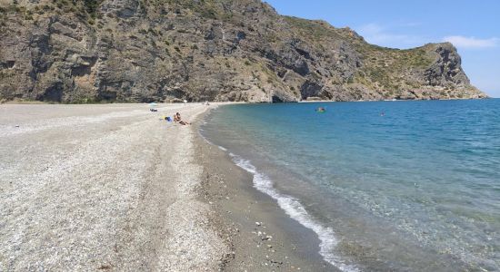 Spiaggia Marinello verso le Eolie