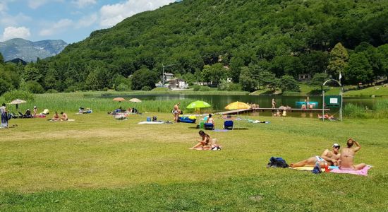 Lago di Lagolo Beach