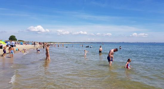 Playa de Knoll en Studland