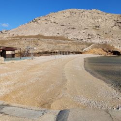 Foto de Playa de Vela Luka área parcialmente reacondicionada