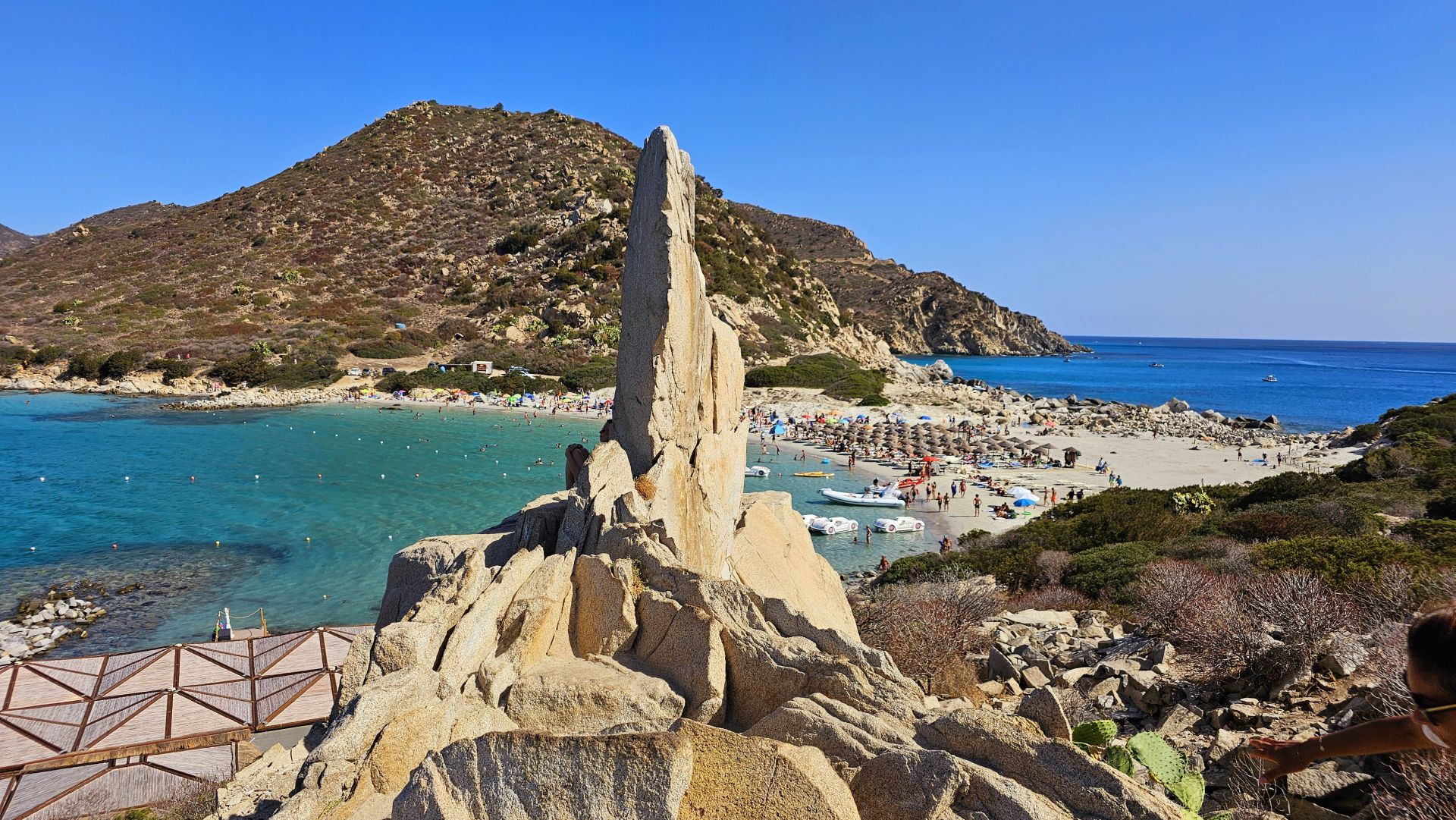 Foto de Playa de Punta Molentis - lugar popular entre los conocedores del relax