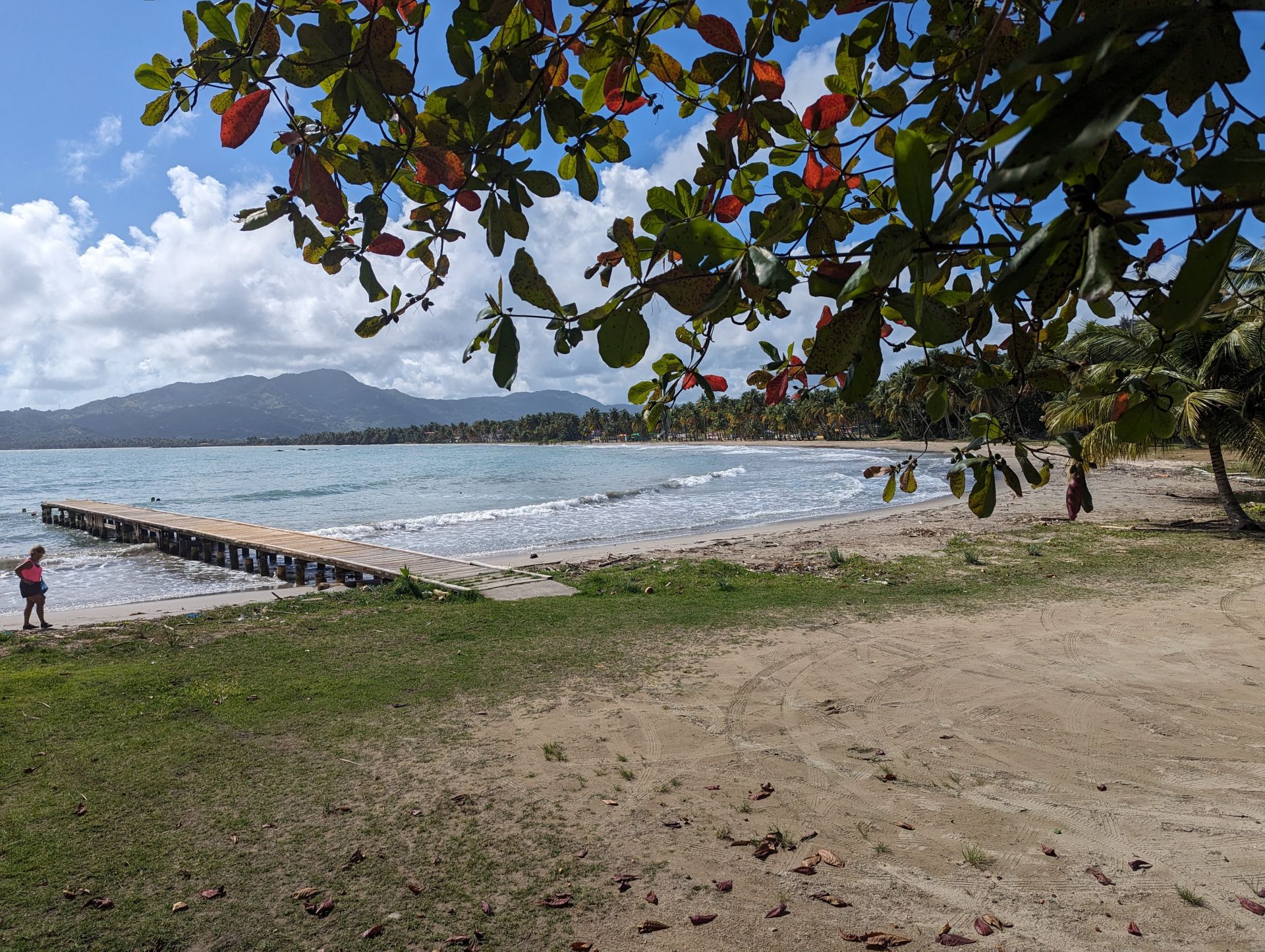 Foto de Playa Guayanés respaldado por acantilados