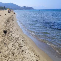 Foto de Pamucak beach con muy limpia nivel de limpieza