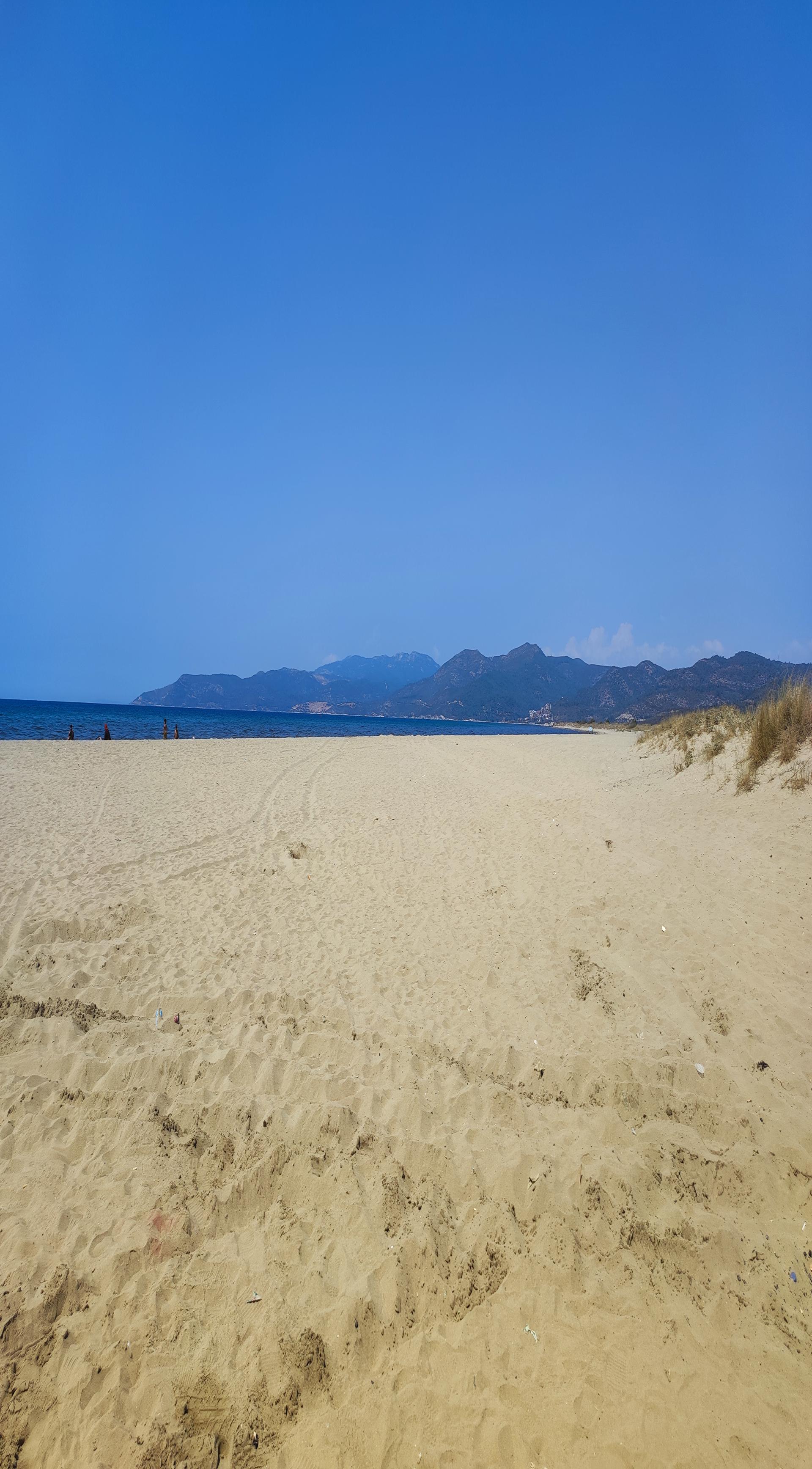 Foto de Pamucak beach y el asentamiento