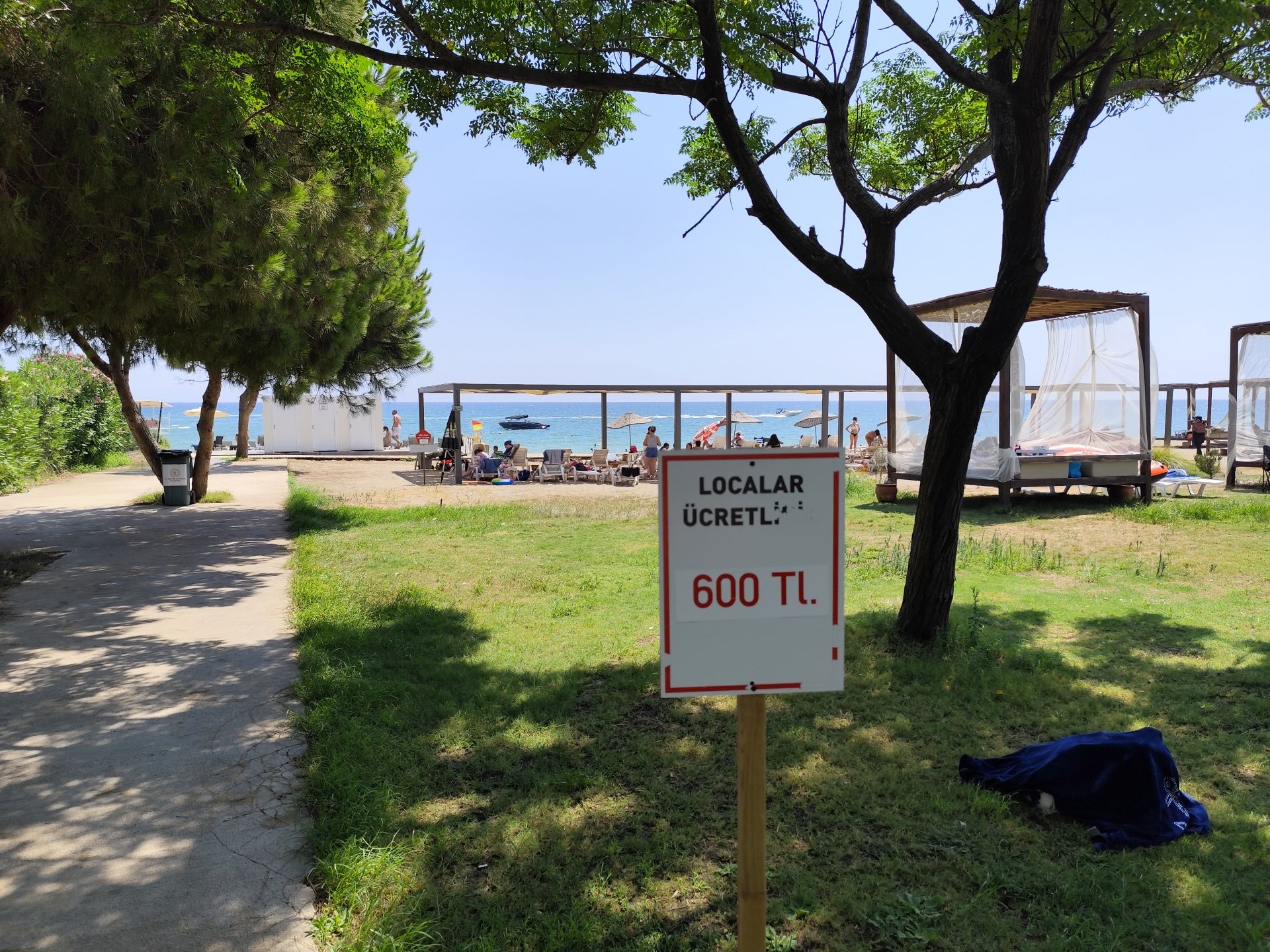 Foto de Belek Public beach y el asentamiento