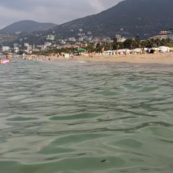 Foto de Playa de Cleopatra respaldado por acantilados